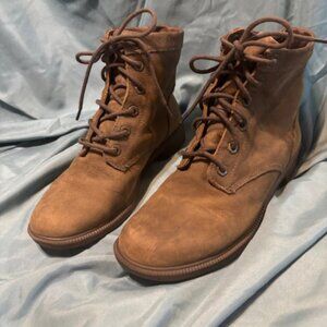 Kodiak Camel Brown Nubuck Waterproof Boots Women's 9